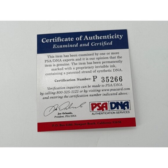 BILL MAZEROSKI Signed Bat Rawlings HOF 01 Inscribed PSA DNA COA Pirates - Picture 5 of 7